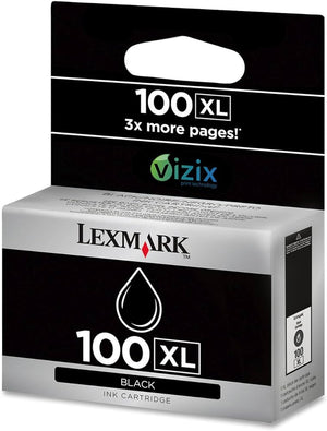 New, Pre-Owned - Lexmark 14N1092 100XL Black Ink Cartridge