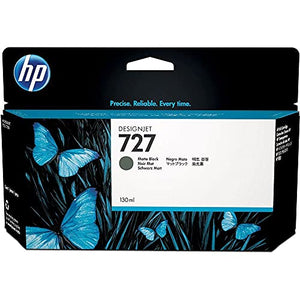 New, Pre-Owned - HP 727 130mL (B3P22A) Matte Black Ink Cartridge