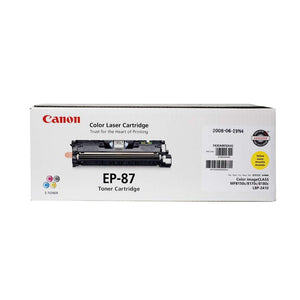 New, Pre-Owned -  EP-87 Yellow Toner Cartridge, 7430A005