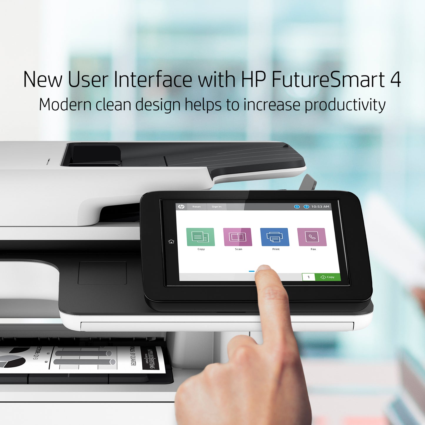 HP LaserJet Enterprise MFP M528dn 45 ppm Monochrome Printer 1PV64A#BGJ