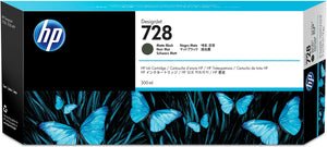 New, Pre-Owned - HP 728 300-ml (F9J68A) Matte Black New, Pre-Owned - Ink Cartridge