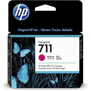 New, Pre-Owned - HP 711 29-ml (CZ131A) Magenta DesignJet Ink Cartridge