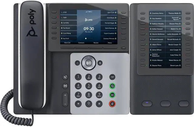 Poly Edge E550 Executive VoIP Phone 5'' Color Display 82M91AA