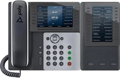 Poly Edge E550 Executive VoIP Phone 5'' Color Display 82M91AA