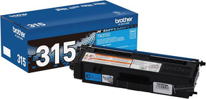 New, Pre-Owned - Brother TN315C High-Yield Cyan Toner Cartridge