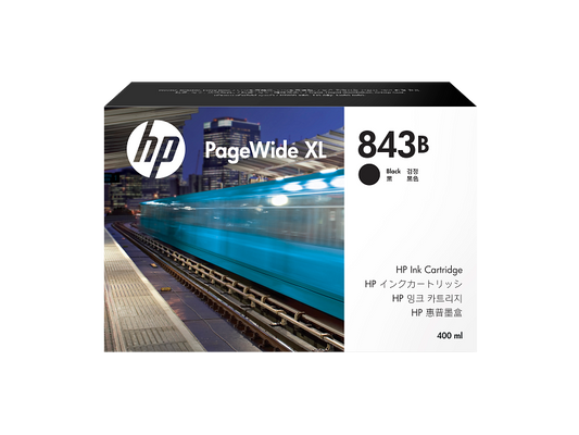 New, Pre-Owned, Original HP 843B High Yield Black Ink Cartridge, C1Q61A