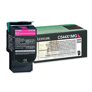 New, Pre-Owned - Lexmark C544X1MG Extra High Yield Magenta Toner Cartridge