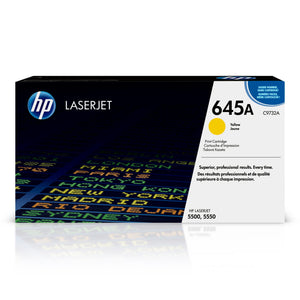 New, Pre-Owned - HP 645A Standard-Yield Yellow Toner Cartridge, C9732A
