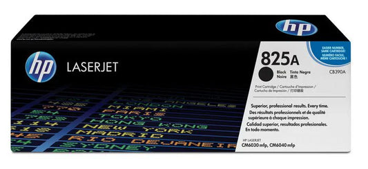 New, Pre-Owned - HP 825A Standard Yield Black Toner Cartridge, CB390A