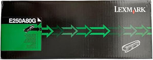 New, Pre-Owned - Lexmark CE250A80G Standard Yield Black Toner Cartridge