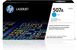 New, Pre-Owned - HP 507A Standard Yield Cyan LaserJet Toner Cartridge, CE401A