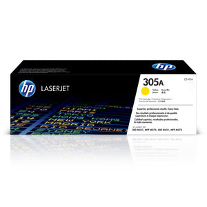 New, Pre-Owned - HP 305A Standard-Yield Yellow New, Pre-Owned - Toner Cartridge, CE412A