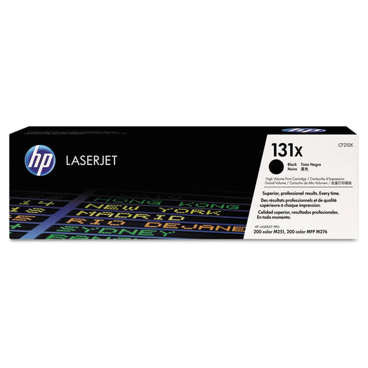 New, Pre-Owned - HP 131X High Yield Black Toner Cartridge, CF210X