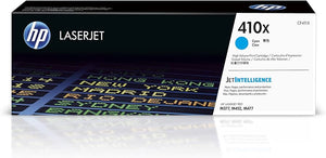 New, Pre-Owned - HP 410X High-Yield Cyan Laser Toner Cartridge, CF411X
