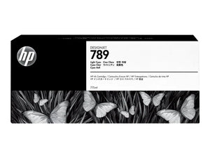 New, Pre-Owned - HP 789 775ml Light Cyan Latex DesignJet Ink Cartridge, CH619A