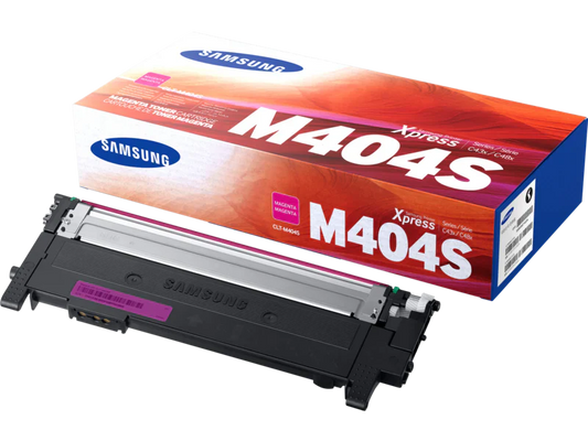 New, Pre-Owned - Samsung M404 Standard Yield Magenta Toner Cartridge, CLT-M404S