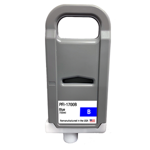 U.S. Remanufactured for Canon PFI-1700 Blue Ink Cartridges
