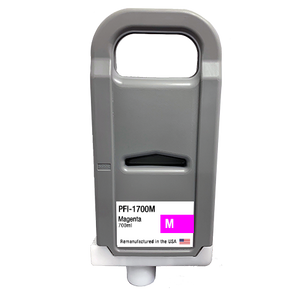 U.S. Remanufactured for Canon PFI-1700M Magenta Ink Cartridges