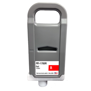 U.S. Remanufactured for Canon PFI-1700R Red Ink Cartridges