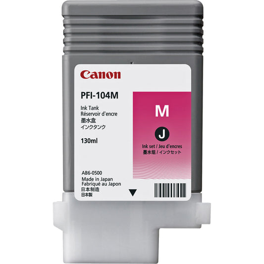 New, Pre-Owned - Canon PFI-104 Magenta Ink Cartridge
