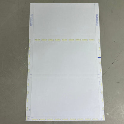 Check Paper (2000 Sheets) Sz 8.5" W x 14" L, White