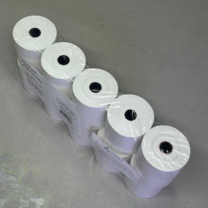 ZA@ (50 PACK) Thermal Paper Receipt Rolls  3-1/8" x 230' White 9078-1356