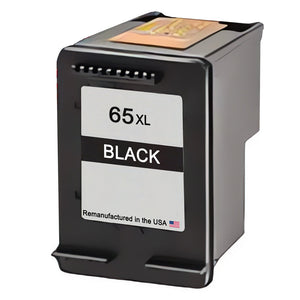 U.S. Remanufactured for HP 65 (N9K02AN) Black Ink Cartridges