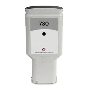 U.S. Remanufactured for HP 730 300ml (P2V73A) Photo Black Ink Cartridges