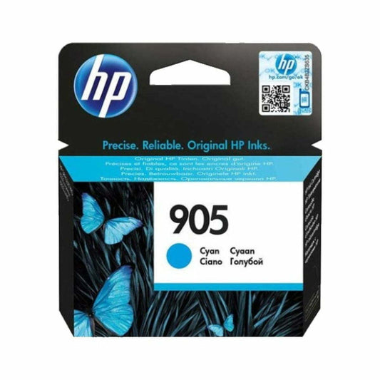 New, Pre-Owned - HP 905 (T6l89AA) Standard Yield Cyan Ink Cartridge