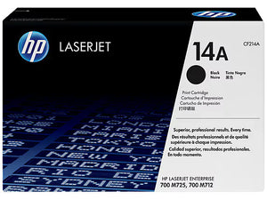 New, Pre-Owned - HP 14A Standard Yield Black Toner Cartridge, CF214A