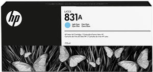 New, Pre-Owned - HP 831A Light Cyan 775ml Ink Cartridge, CZ686A