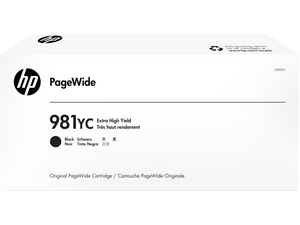 New, Pre-Owned - HP 981YC Extra High Yield Black PageWide Ink Cartridge, L0R20YC