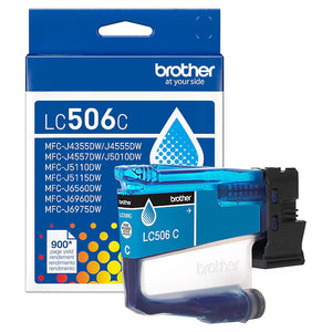 New, Pre-Owned - Brother LC506 Standard Yield Cyan Ink Cartridge