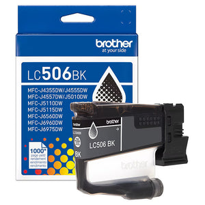 New, Pre-Owned - Brother LC506 Standard Yield Black Ink Cartridge