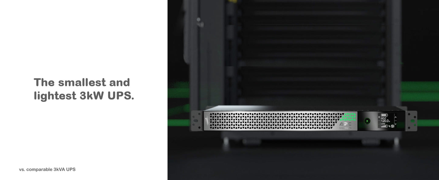 APC Smart-UPS Ultra Li-Ion 3kVA 120V Rackmount SRTL3KRM1UC
