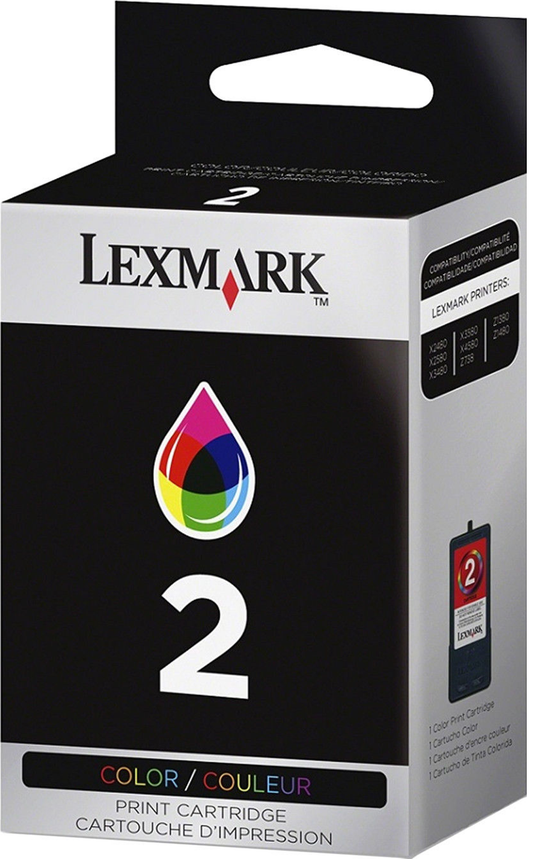 New, Pre-Owned - Lexmark #2 Color Ink Cartridge (18C0190)