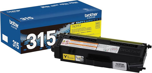 New, Pre-Owned - Brother TN-315 High Yield Yellow Toner Cartridge, TN315Y