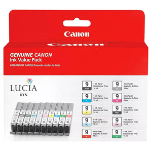 New, Pre-Owned, Original Canon PGI-9 10-Pack Ink Tanks