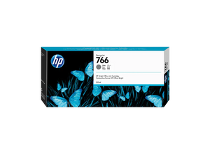 New, Pre-Owned - HP 766 High Yield Gray 300ml Ink Cartridge, P2V93A