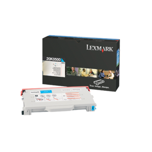 New, Pre-Owned - Lexmark 20K0500 Cyan Standard Yield Toner Cartridge