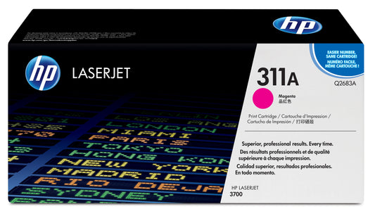 New, Pre-Owned - HP 311A Magenta Toner Cartridge, Q2683A