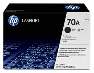 New, Pre-Owned - HP 70A Standard-Yield Black Laser Toner Cartridge, Q7570A
