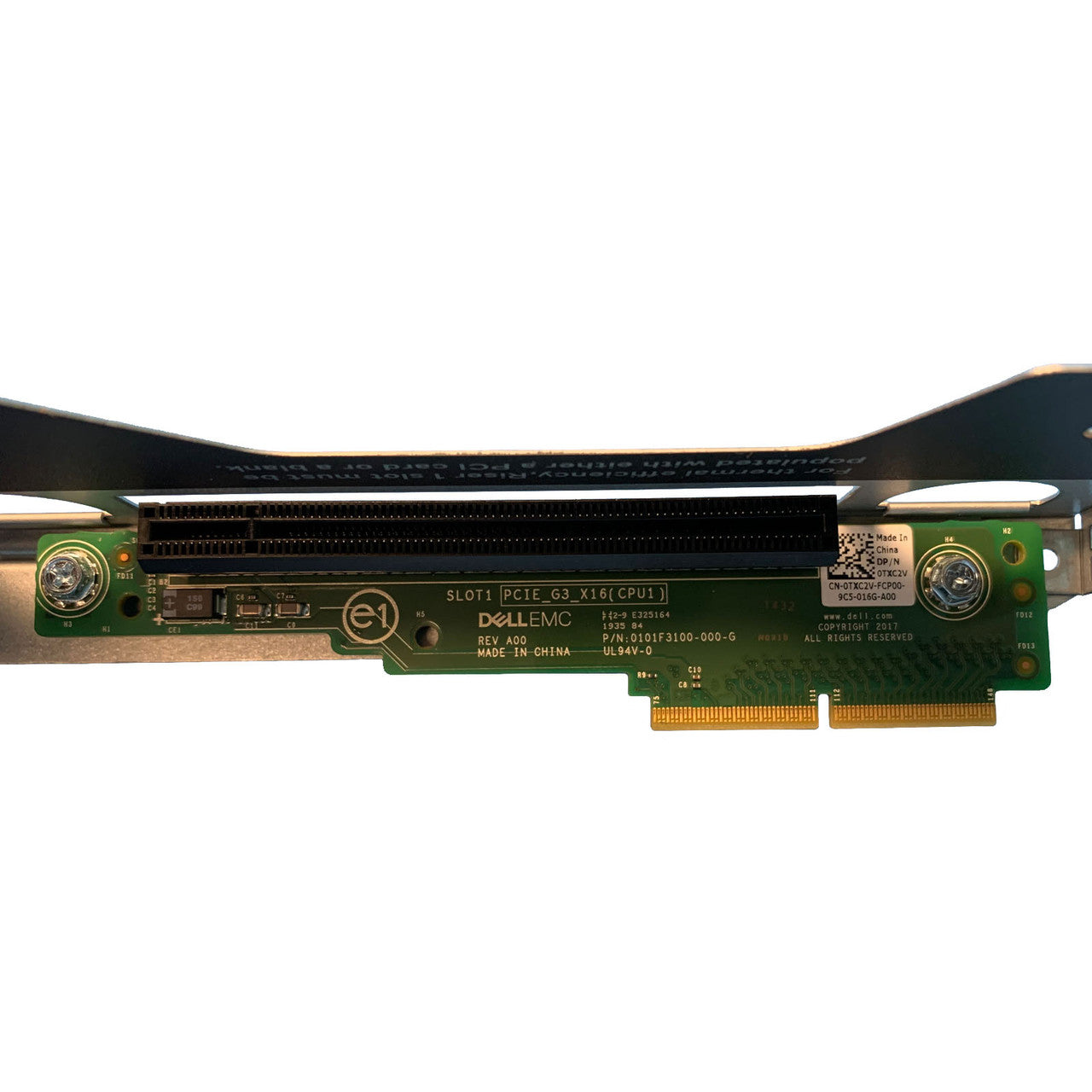 Dell Riser Card RHWXM PCIe x16 Low Profile for PowerEdge R440