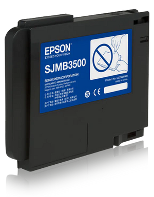 New, Pre-Owned - Epson TM-C3500 High Yield Black Ink Cartridge, SJMB3500