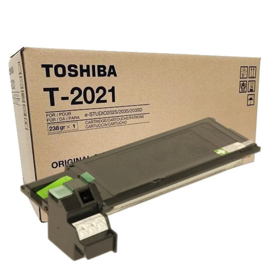 New, Pre-Owned - Toshiba T-2021 Standard Yield Black Toner Cartridge