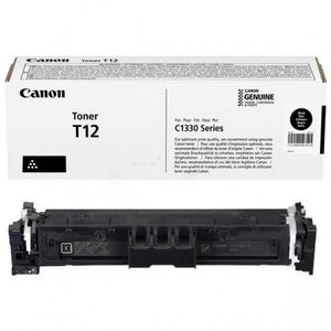New, Pre-Owned - Canon T12 Standard Yield Black Toner Cartridge, 5098C006