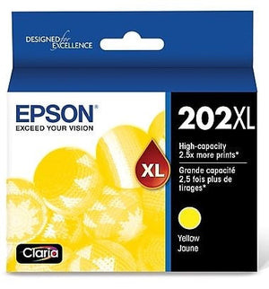 New, Pre-Owned - Epson 202XL High Capacity Yellow Ink Cartridge
