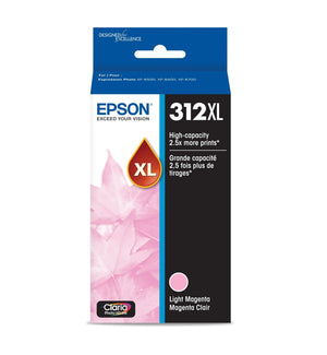 New, Pre-Owned - Epson 312XL High-Yield Light Magenta Ink Cartridge, T312XL620