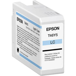 New, Pre-Owned - Epson T46Y5 Standard Yield Light Cyan Ink Cartridge