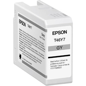 New, Pre-Owned - Epson T46Y7 Standard Yield GRAY Ink Cartridge